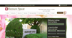 Desktop Screenshot of hansenspear.com